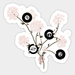 A Record-Breaking Bouquet Sticker